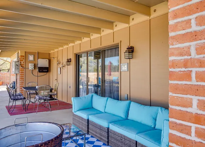 Private Pool & Fire Pit! Walkable Retreat Tucson